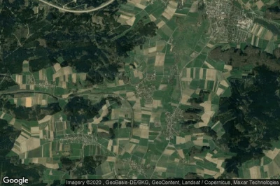 Vue aérienne de Gabelbach