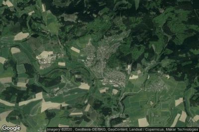 Vue aérienne de Bad Fredeburg