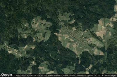 Vue aérienne de Frauenreuth