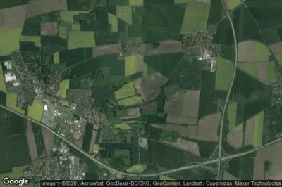 Vue aérienne de Felsenberg