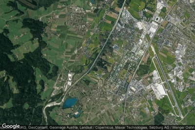 Vue aérienne de Feldkirchen