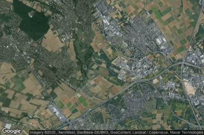 Vue aérienne de Eschborn