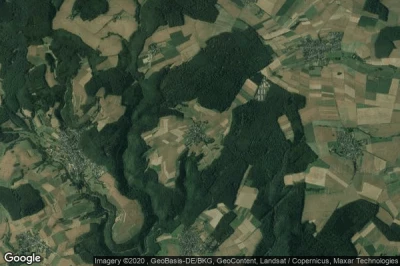 Vue aérienne de Eschbach