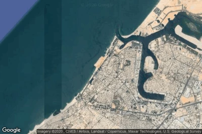Vue aérienne de Ajman
