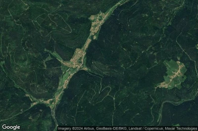 Vue aérienne de Enzklösterle