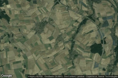 Vue aérienne de Enheim