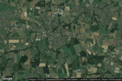 Vue aérienne de Enger