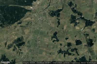 Vue aérienne de Elsendorf