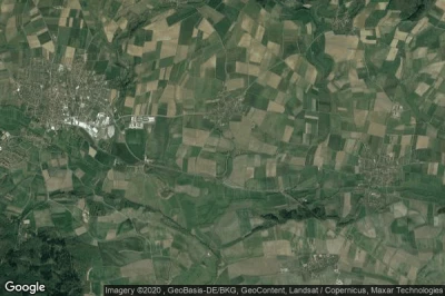Vue aérienne de Elsa