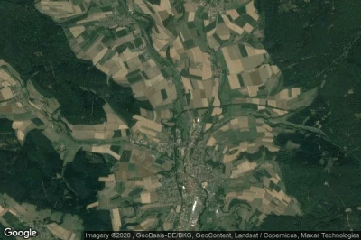 Vue aérienne de Ellnrode