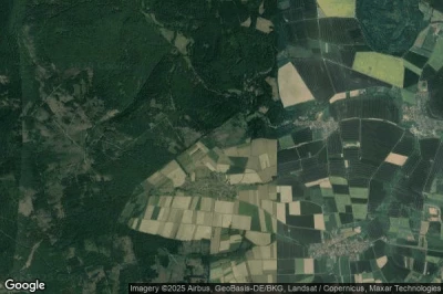 Vue aérienne de Ellershausen bei Münden