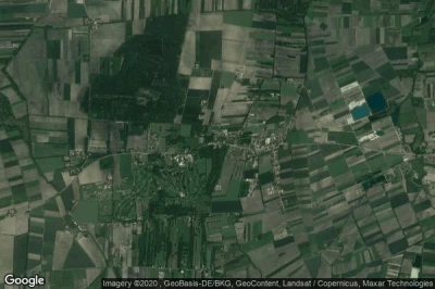 Vue aérienne de Eichenried