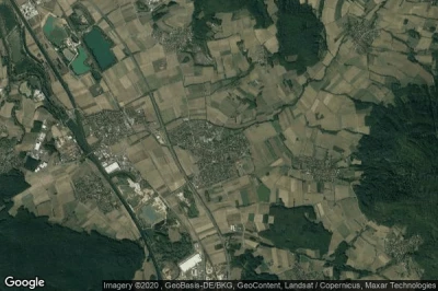 Vue aérienne de Eggolsheim