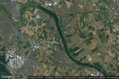 Vue aérienne de Edingen-Neckarhausen