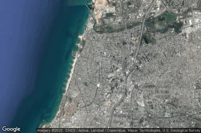 Vue aérienne de Tel Aviv