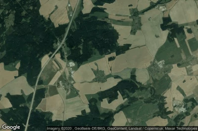 Vue aérienne de Dragensdorf