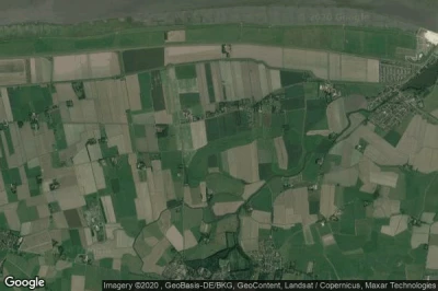Vue aérienne de Dornumergrode