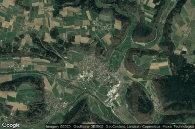 Vue aérienne de Dietfurt