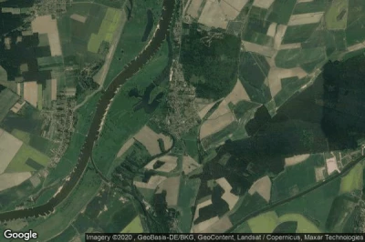 Vue aérienne de Derben