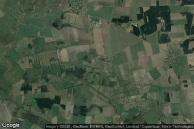Vue aérienne de Dannefeld