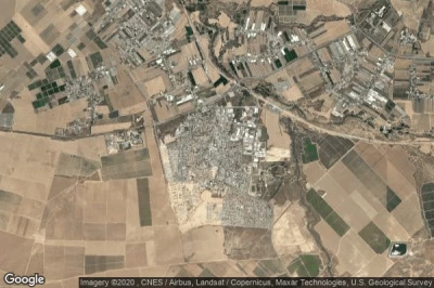 Vue aérienne de Ofaqim