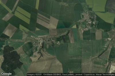 Vue aérienne de Cochstedt