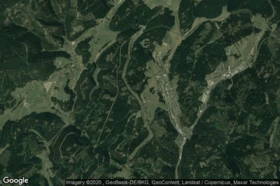 Vue aérienne de Christiansgrün