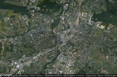 Vue aérienne de Chemnitz