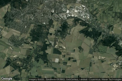 Vue aérienne de Buxtehude