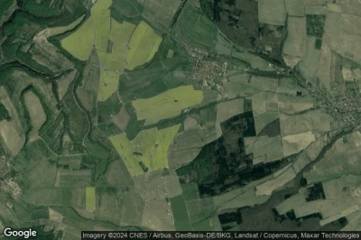 Vue aérienne de Büttstedt