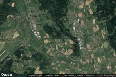 Vue aérienne de Burggrub