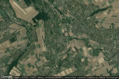 Vue aérienne de Bubenheim