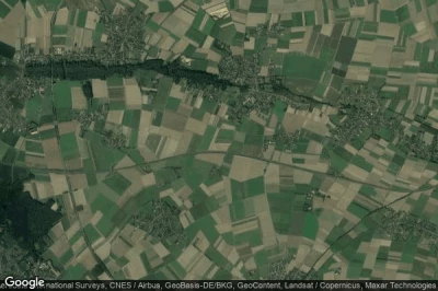 Vue aérienne de Brüxgen