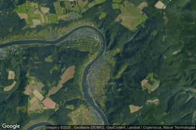Vue aérienne de Bruttig