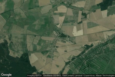 Vue aérienne de Breddin