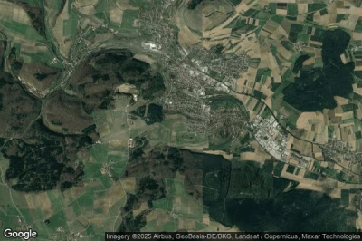 Vue aérienne de Bopfingen