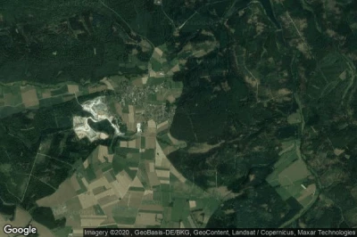 Vue aérienne de Bleiwäsche