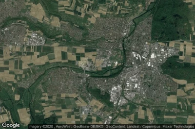 Vue aérienne de Bietigheim