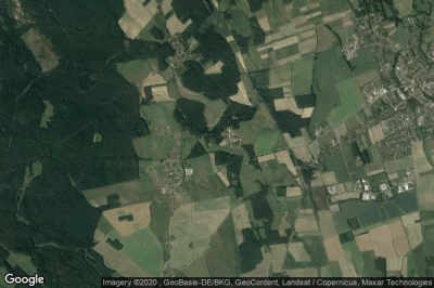 Vue aérienne de Bicking