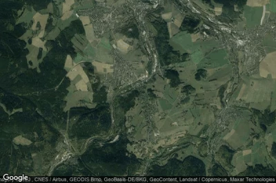 Vue aérienne de Bermsgrün