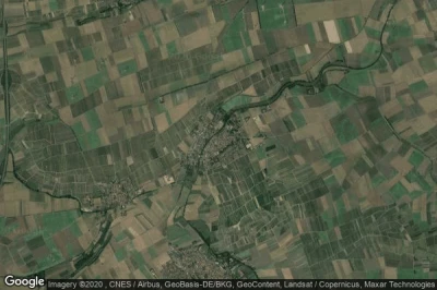 Vue aérienne de Bechtolsheim