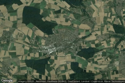 Vue aérienne de Bad Rappenau