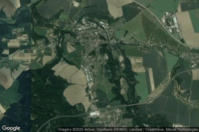Vue aérienne de Augustusberg