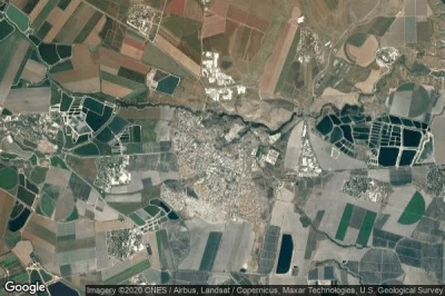 Vue aérienne de Bet Shean