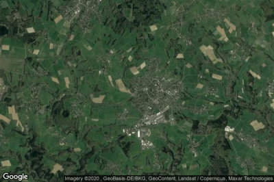 Vue aérienne de Asbach