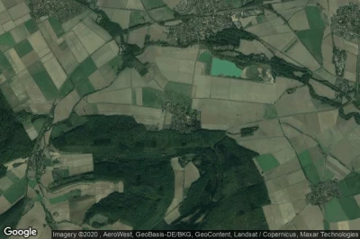 Vue aérienne de Alt Wallmoden