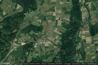 Vue aérienne de Aichstetten