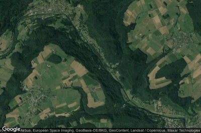 Vue aérienne de Weilerbach