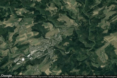 Vue aérienne de Weidingen