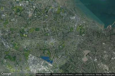 Vue aérienne de Stillorgan